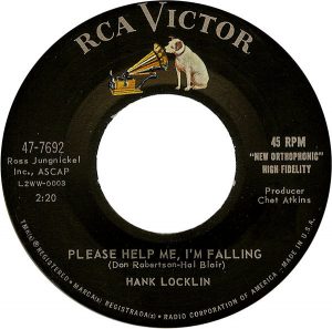 Cover LP Hank Locklin RCA 1960