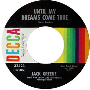 Single Jack Greene Decca 1968