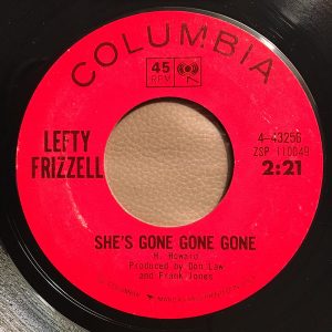 Single Lefty Frizzell Columbia 1965