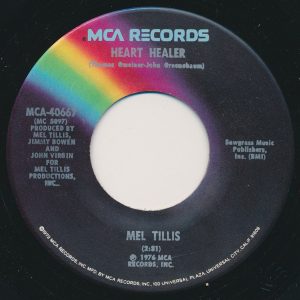 Single Mel Tillis MCA 1973