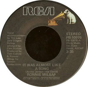 Single Ronnie Milsap RCA 1977