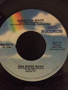 Single The Oak Ridge Boys MCA 1983