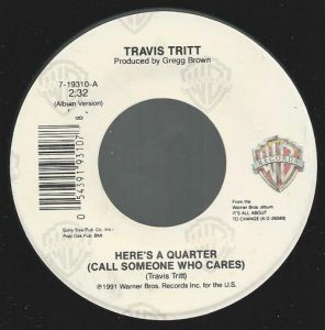 Single Travis Tritt Warner 1991