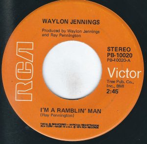 Single Waylon Jennings RCA 1974
