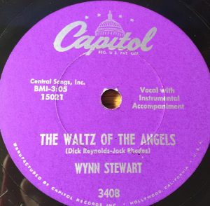 Single Wynn Stewart Shellac 1956