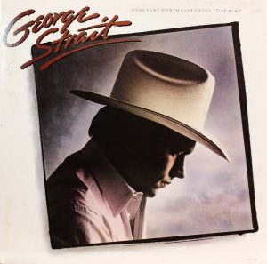 Cover LP George Strait MCA 1984