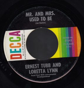 Single Ernest Tubb And Loretta Lynn Decca 1964