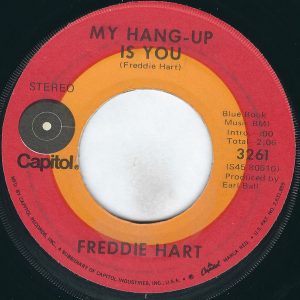 Single Freddie Hart Capitol 1972