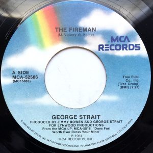 Single George Strait MCA 1984