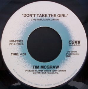 Single Tim McGraw Curb 1994
