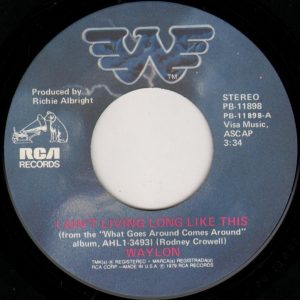 Single Waylon Jennings RCA 1979