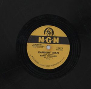 A-side Single Hank Williams MGM 1952