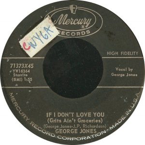 B-Side Single George Jones 1958