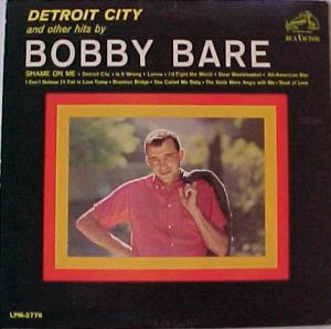 Cover LP Bobby Bare RCA 1963