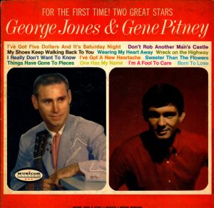 Cover LP George Jones And Gene Pitney Musicor 1965