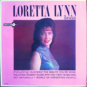 Cover LP Loretta Lynn Decca 1963
