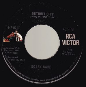 Single Bobby Bare RCA 1963