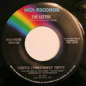Single Conway Twitty & Loretta Lynn MCA 1976