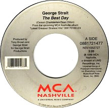 Single George Strait MCA 1999