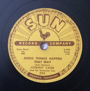 Single Johnny Cash Sun 1958