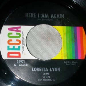 Single Loretta Lynn Decca 1972