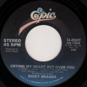Single Ricky Skaggs Epic 1981