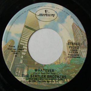 Single The Statler Brothers Mercury 1982