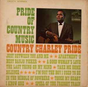 Cover LP Charley Pride RCA 1968