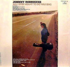 Cover LP Johnny Rodriguez Mercury 1973