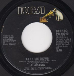 Single Alabama RCA 1982