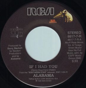 Single Alabama RCA 1988