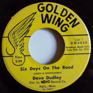 Single Dave Dudley Golden Swing 1963