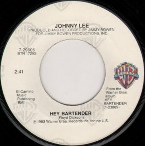 Single Johnny Lee Waner 1983