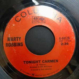 Single Marty Robbins Columbia 1967