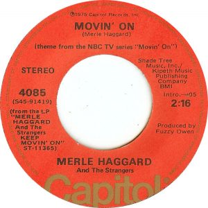 Single Merle Haggard Capitol 1975