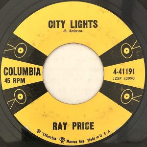 Single Ray Price Columbia 1958