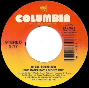 Single Rick Trevino Columbia 1994
