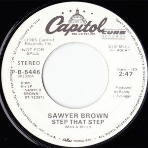 Single Sawyer Brown Capitol 1985