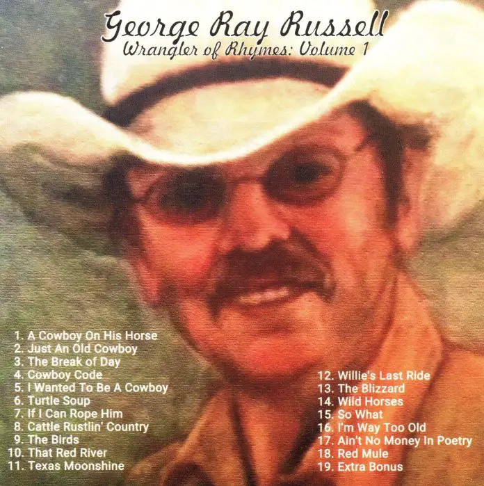 Cover Art - George Ray Russell - Wrangler of Rhymes Vol. 1