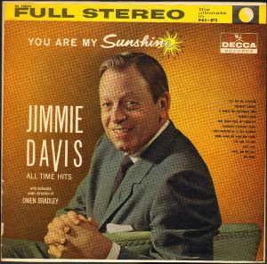 Cover LP Jimmie Davis Decca 1959