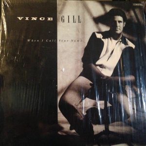 Cover LP Vince Gill MCA 1989