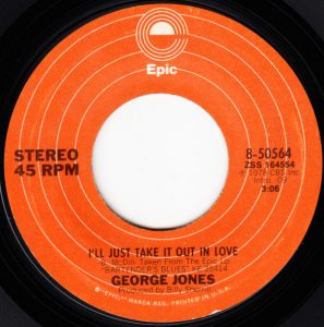 George Jones - I'll Just Take It Out In Love