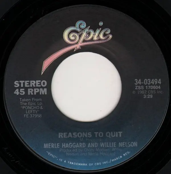 Willie Nelson & Merle Haggard - Reasons to Quit