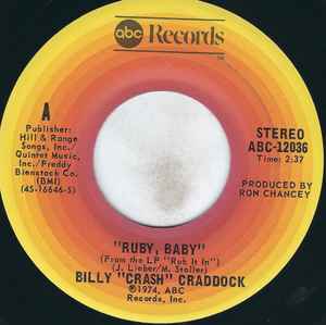 Billy "Crash" Craddock - Ruby Baby