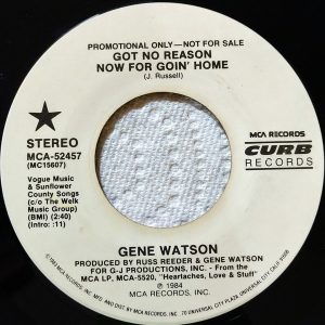 Gene Watson - Got No Reason Now for Goin' Home