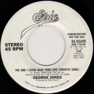 George Jones - The Corvette Song