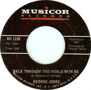 George Jones - Walk Through This World With Me