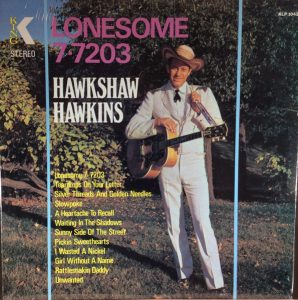 Cover LP Hawkshaw Hawkins King 1971