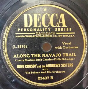 Single Bing Crosby and The Andrews Sisters Decca 1945