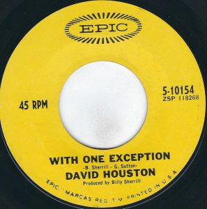 David Houston - With one Exception